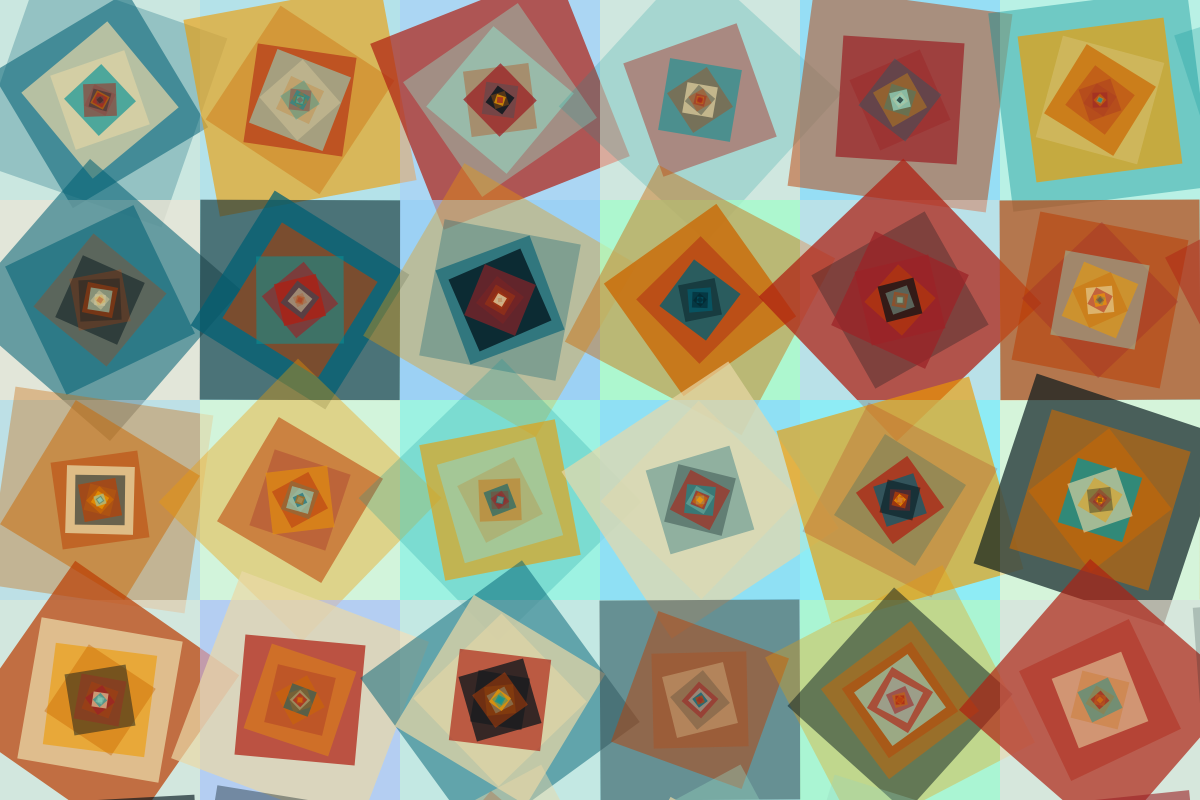 Recursive Tiles - Frame 1