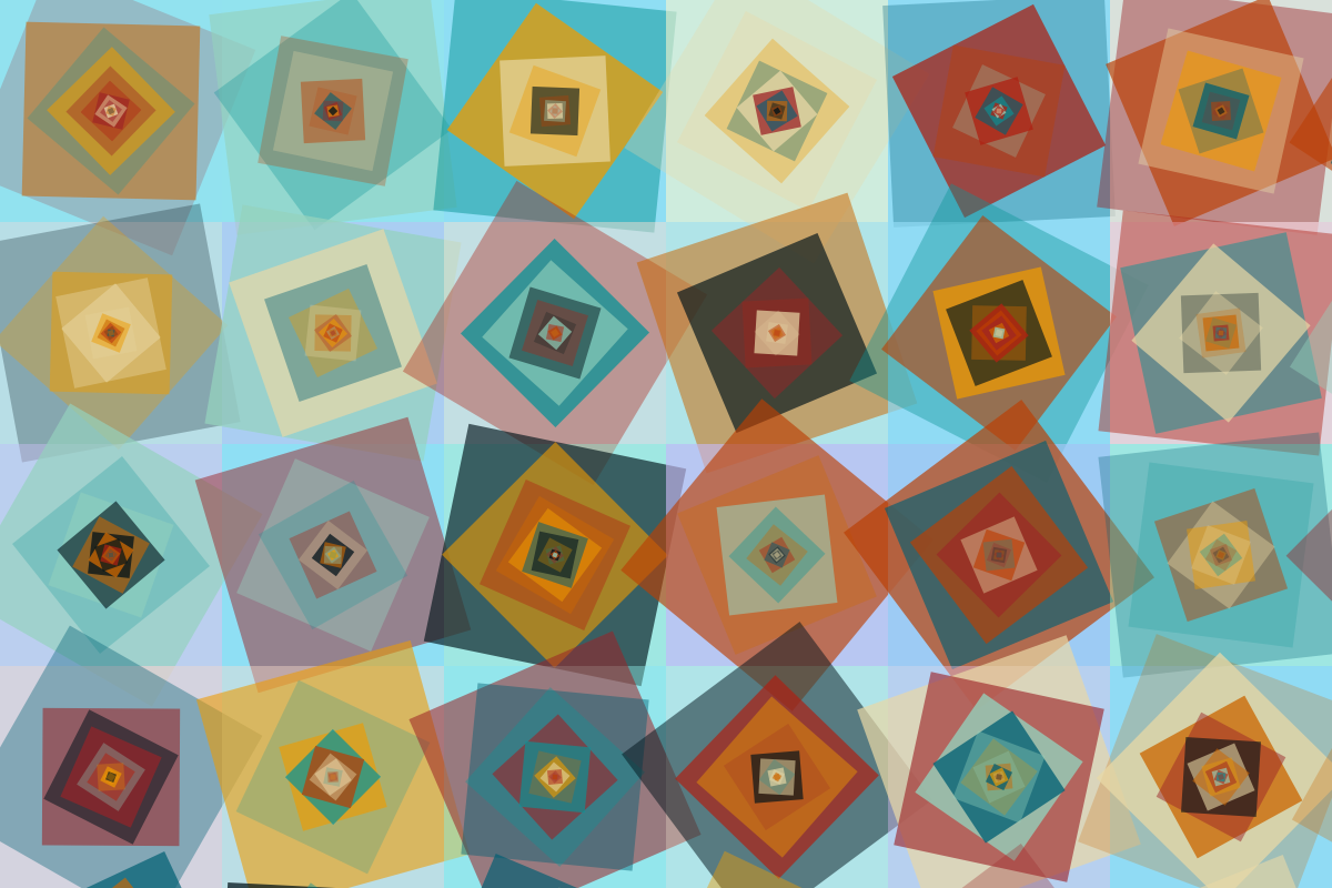 Recursive Tiles - Frame 8