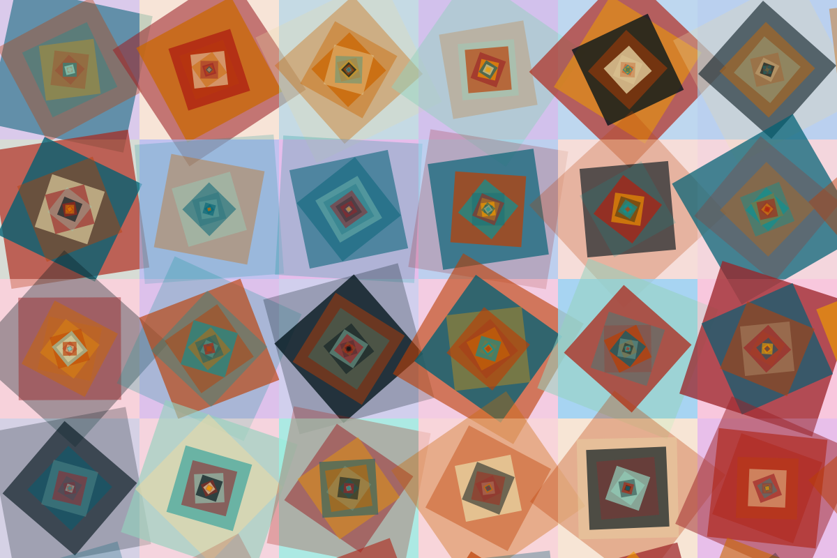 Recursive Tiles - Frame 14