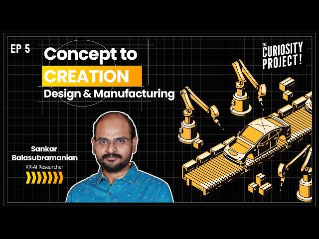 Podcast on Product Design and Manufacturing at The Curiosity Project YT Channel
