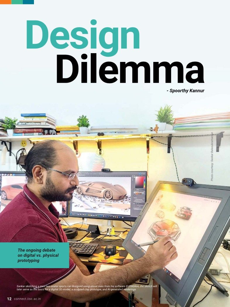 College Magazine Article on my work on Design and AI