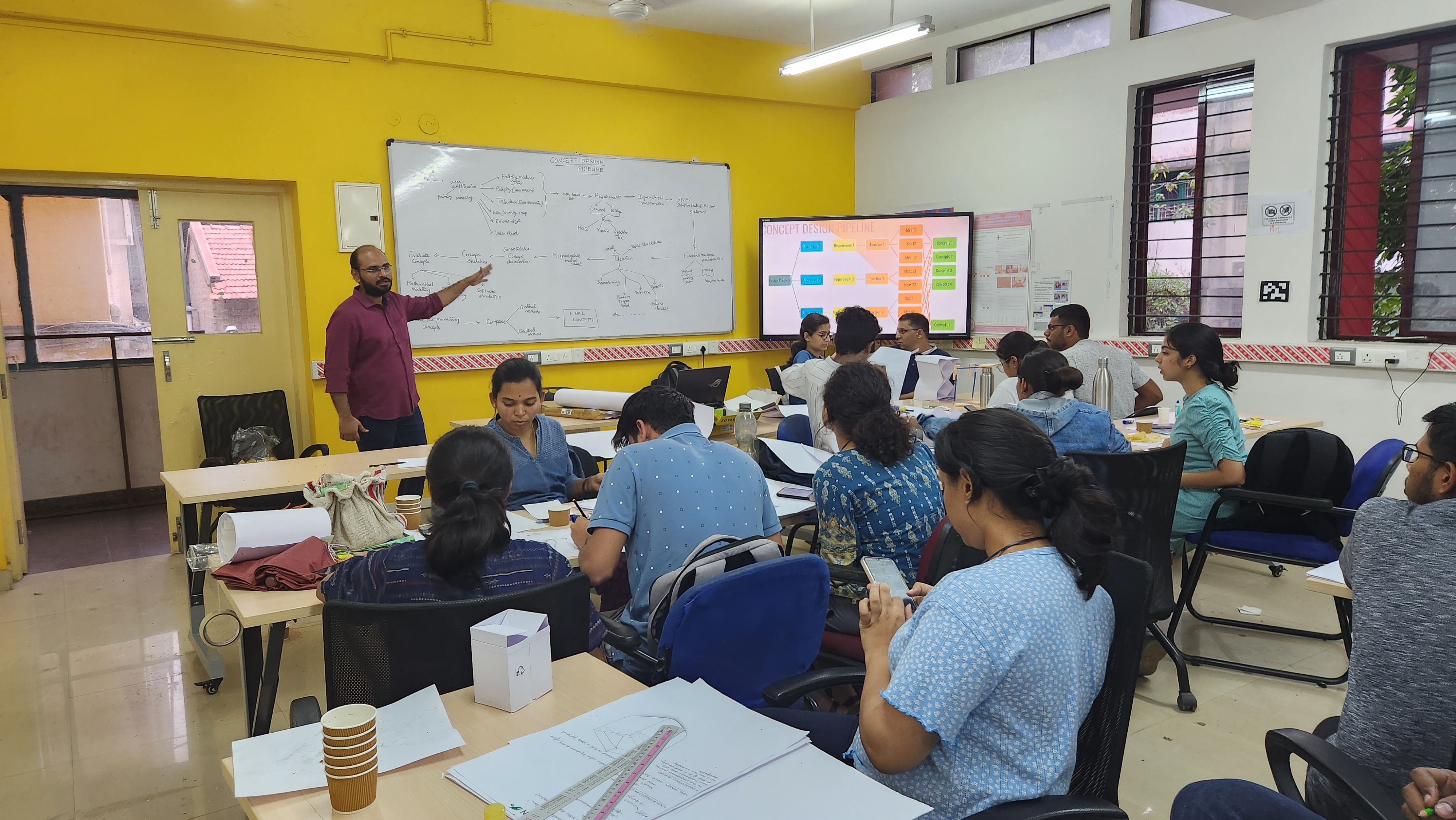 Orientation class for M.Des 2023 batch on Crash Course on Product Design