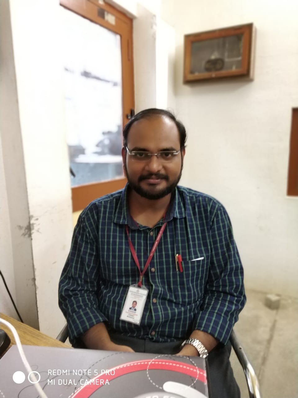 First day as Assistant Professor at Thiagarajar College of Engineering Madurai