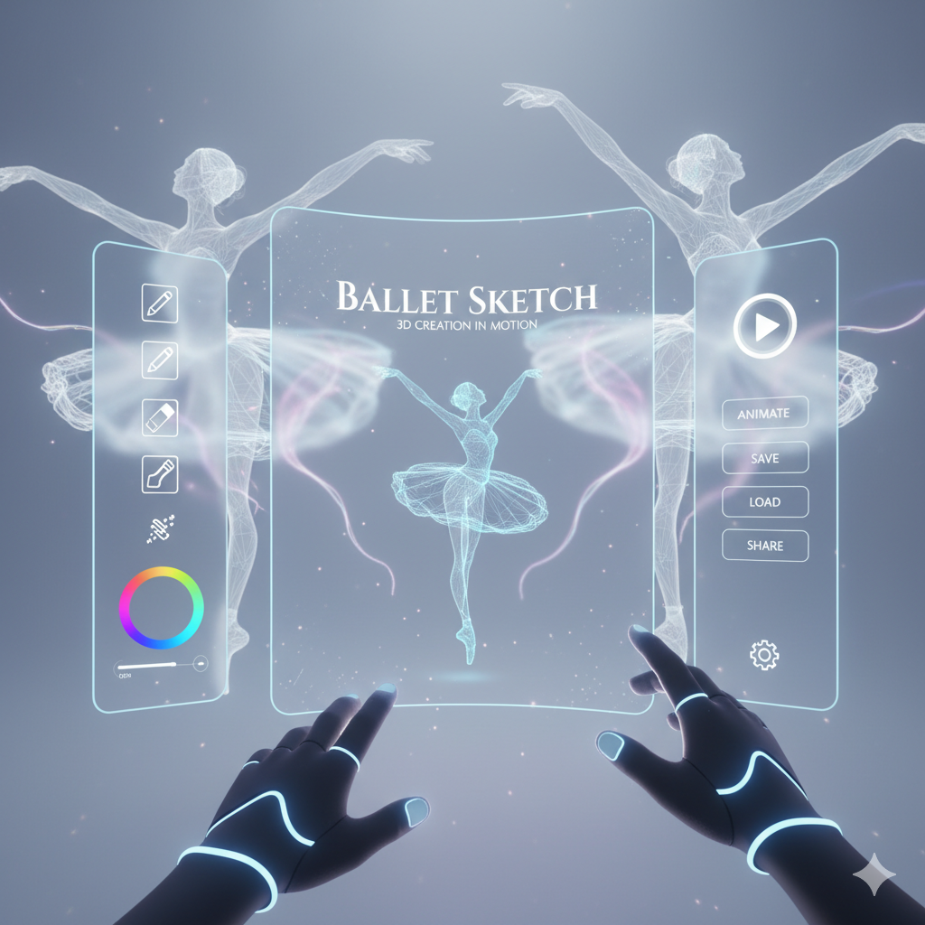 3D Sketching in VR Interface