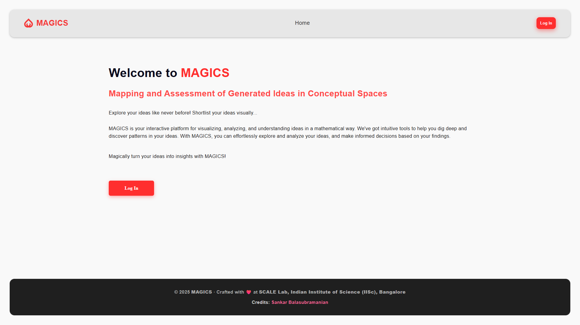 Landing Page