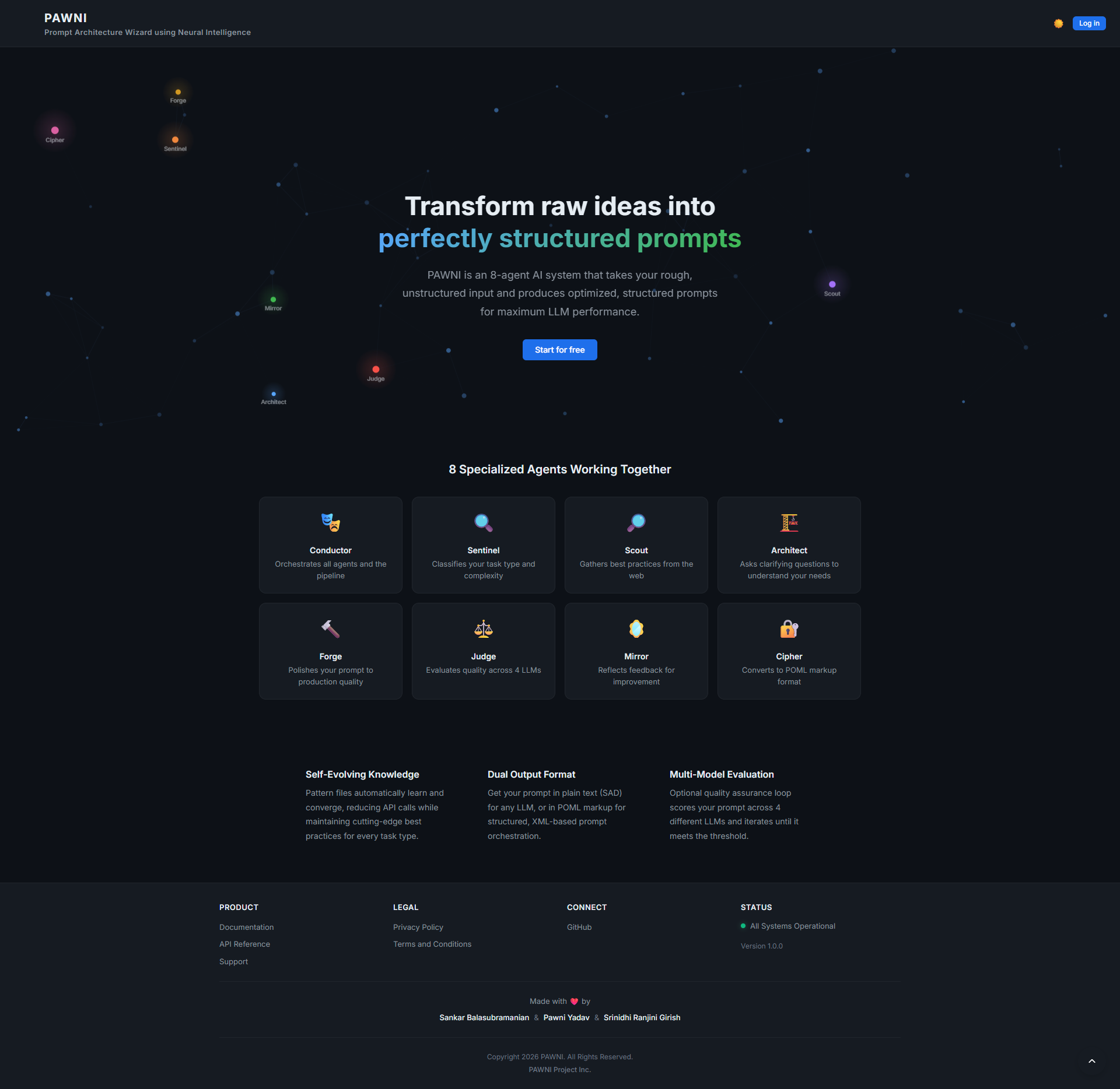 PAWNI - Prompt Architecture Wizard using Neural Intelligence