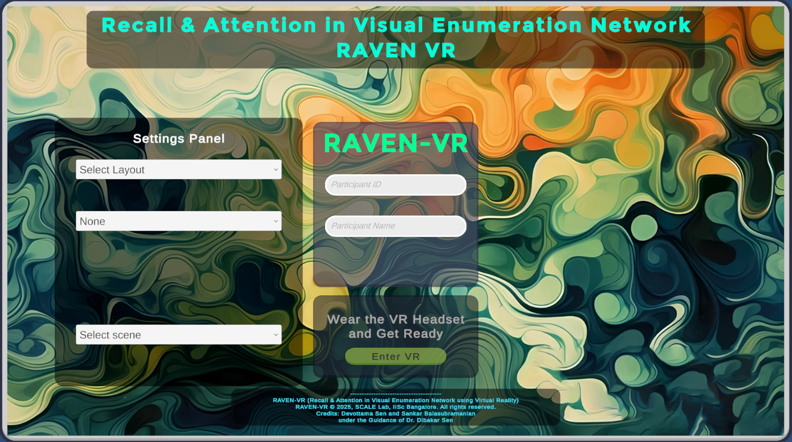 RAVEN VR Interface