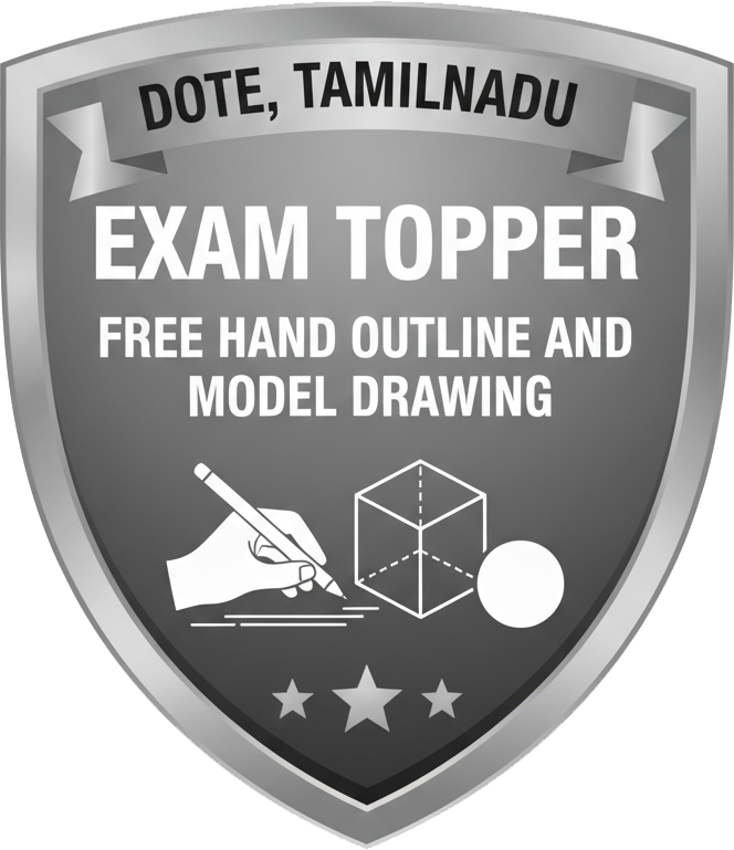 Freehand Outline and Model Drawing